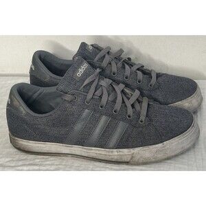 Adidas Neo Cloudfoam Daily Shoes AW4568 Men's Sz 9 Gray Sneakers